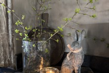 Zittende haas Grey Small